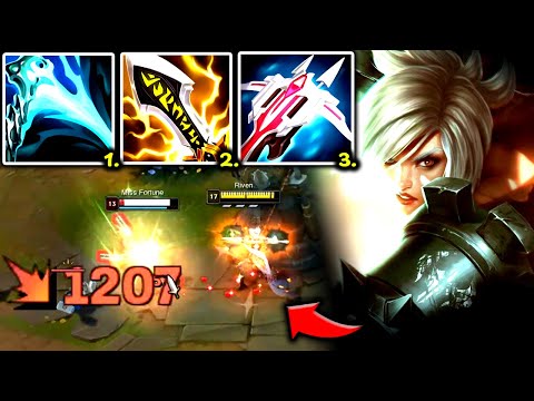 RIVEN TOP BUT 1 AUTO DEALS 300% MORE DAMAGE (THIS IS UNREAL) - S14 Riven TOP Gameplay Guide