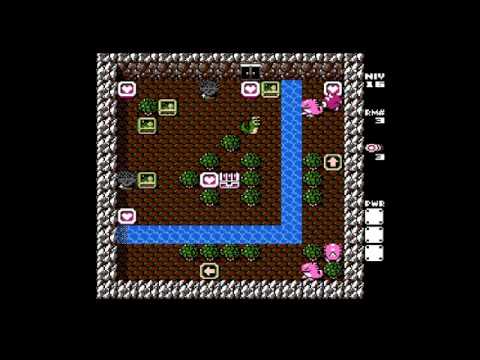 Adventures of Lolo 3   Level 16 Room 3