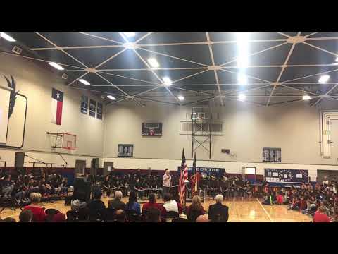 Message on the Rock by Robert Sheldon. Performance by the Rice MS Band