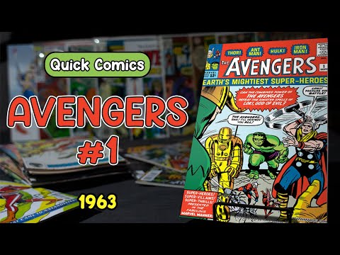 #1 the $30,000 comic from 1963 that first assembles the Avengers!