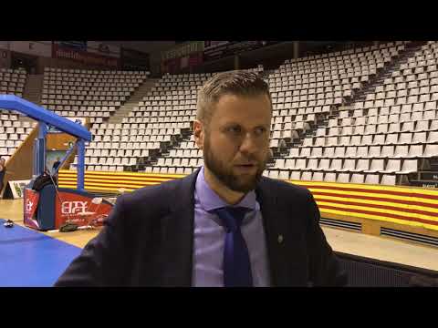 2019.10.31. SPAR Citylift Girona - Sopron Basket, Gáspár Dávid értékel