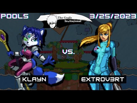 KlaYn (Krystal) vs. Extrov3rt (ZSS) - SSF2 Pools - The Godly Invitational