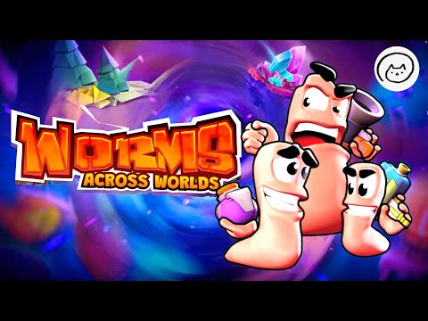 Worms Across Worlds 3-Star All Levels Full Game Walkthrough