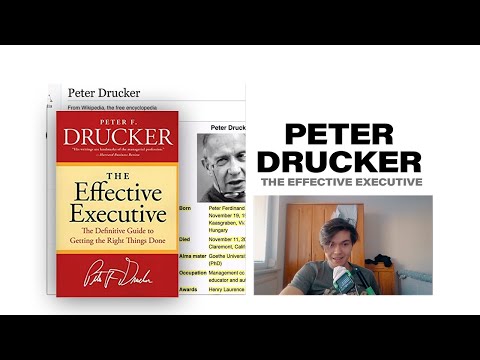 Drucker, The Effective Executive | SDWT Podcast