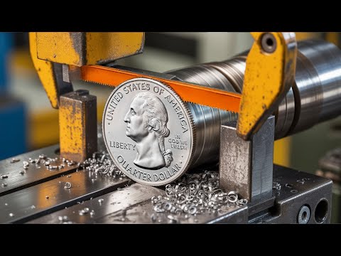 How Coins Are Made - Inside U.S. Coin Factory
