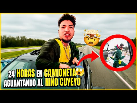 24 HORAS en Camioneta !NO aguantamos al NIÑO CUYEYO! | LOS REYES TOYS@Madrina_Gediva@Kachitak4
