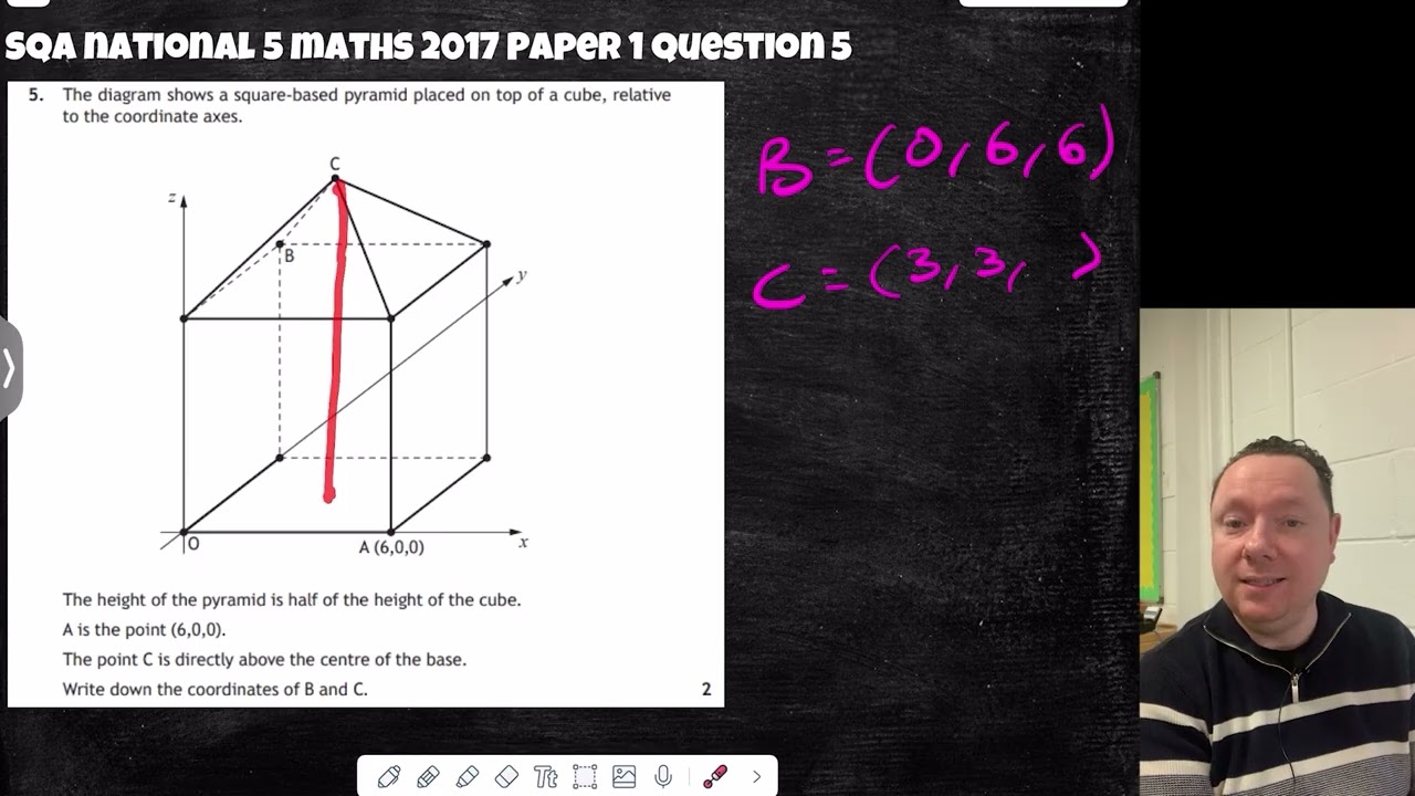 All Of 3D Coordinates in National 5 Maths