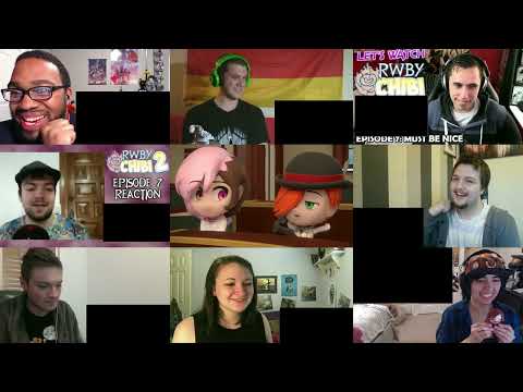 RWBY Chibi Season 2, Episode 7 Reaction Mashup | #rwbychibi #rwby #reaction #reactionmashup
