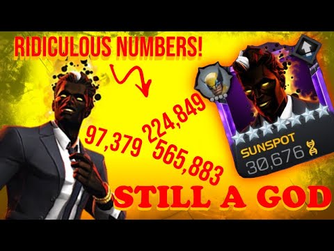The Absurd Power Of Sunspot | MCOC