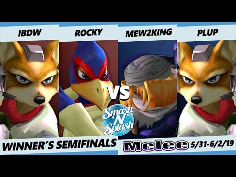 SNS5 SSBM - Mew2King & Plup Vs. iBDW & Rocky - Smash Melee Doubles Winner's Semifinals