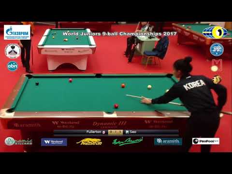 Fullerton Ashley Marie v Seo Seoa World Juniors 9 ball Championship 2017
