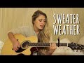 Lia Covers Sweater WEATHER - YouTube