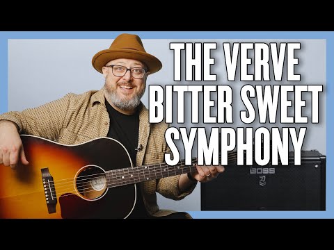 The Verve Bitter Sweet Symphony Guitar Lesson + Tutorial