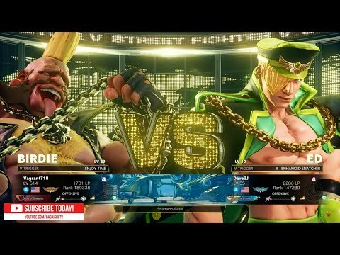 "Best Bout Replays"  SFV AE - Vagrant718 vs DAVE2J  (1080pHD 60fps)