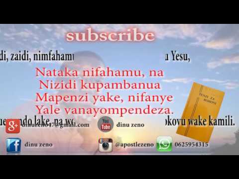 NATAKA NIMJUE YESU. dinuzeno.0625954315 whatsapp.