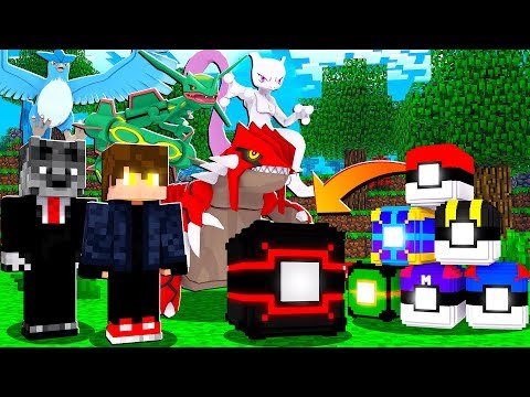 JUNTE TODAS AS LUCKY PIXELMON PRA CAPTURAR MUITOS POKEMON LENDARIO - MINECRAFT PIXELMON MOD