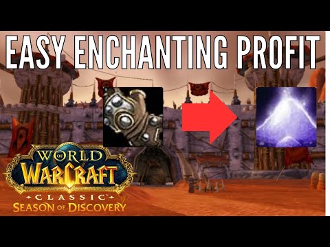 Turning cloth into enchanting materials can be VERY profitable!