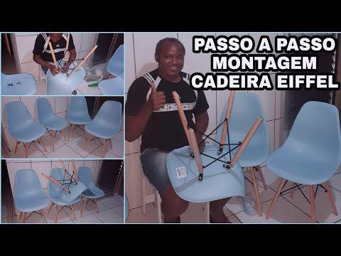 PASSO A PASSO COMO MONTAR CADEIRA EAMES CHARLES EIFFEL DA VEST CASA