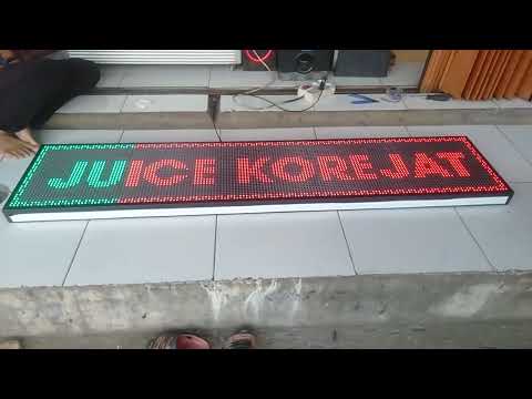 Sample 1 runningtext Jus Korejat Bandung🙏🙏