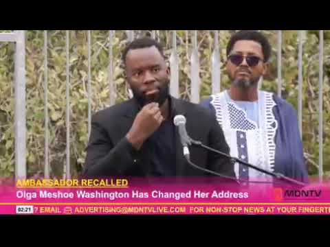 Joshua Washington Pays Tribute to Late Wife Olga Meshoe Washington at Funeral in Israel