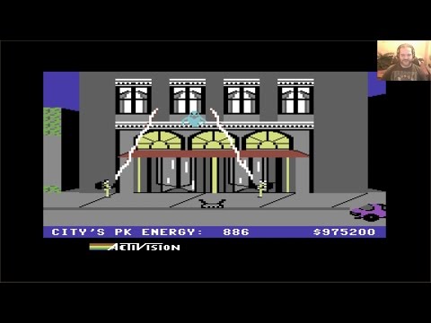Lukozer Retro Game Review 312 - Ghostbusters - Commodore 64