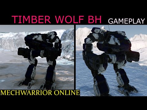 Mechwarrior Online - Christmas lasers (Timber Wolf BH)