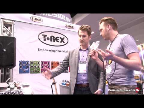 NAMM '14 - T-Rex Effects SoulMate, Vulture, Creamer, and Replay Box Demos