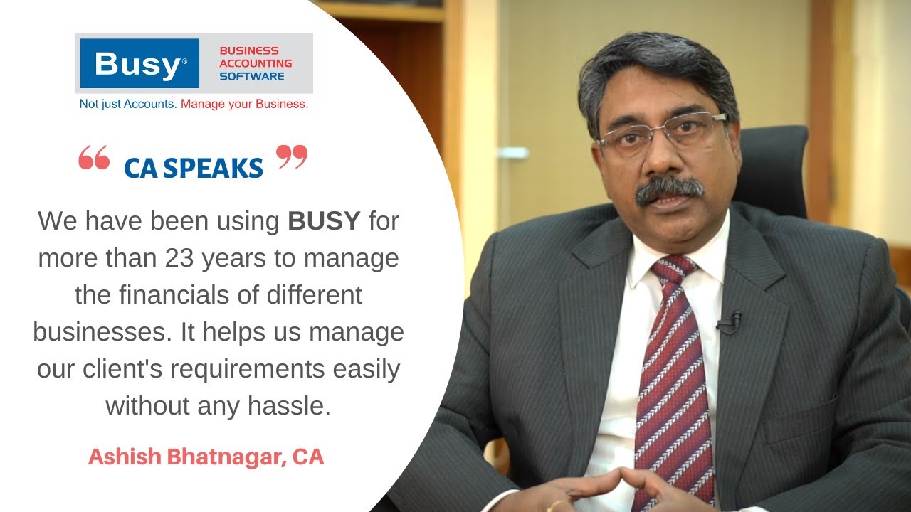CA Ashish Bhatnagar Testimonial