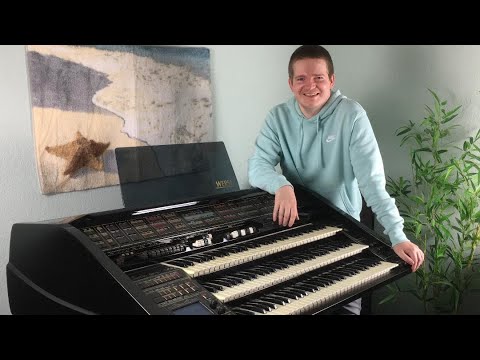 Vintage Hammond Organ Drawbars Sound / Florian Hutter - Wersi Atlantis SN3