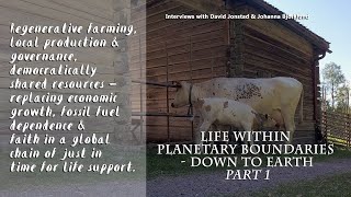 Democratize survival: regenerative farming, local production & governance & democratically...