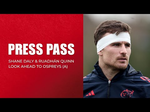 Press Pass | Ospreys v Munster