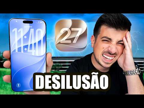 iPhone Continua DESATUALIZADO : “Novo” IOS 27