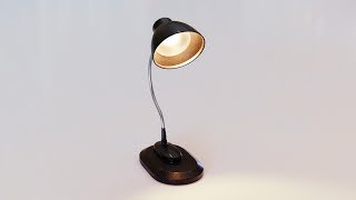 【電気スタンド】メイキング動画【Blender】