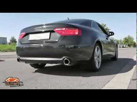 Goldtimer Performance Parts - Edelstahlauspuffanlage Audi A5 3.2 FSI V6