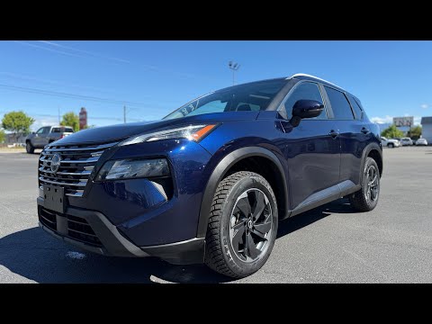 2025 Nissan Rogue AWD SV Moonroof in Deep Ocean Blue for sale at North Star Chevrolet Buick GMC in Cranbrook, BC