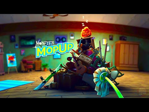 HELP! Hershey-Squirts Everywhere | Monster Mop Up Gameplay | First Look