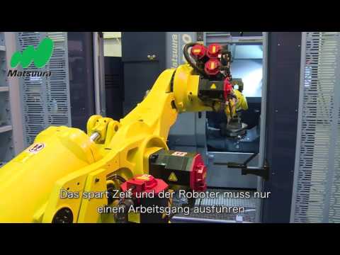 MATSUURA Dominator an 5-Achsen-Vertikal-Bearbeitungszentrum MX-520 