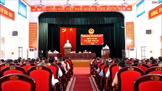 HĐND Phường Trung Sơn khóa IX, nhiệm kỳ (2021- 2026) tổ chức kỳ họp thứ 11