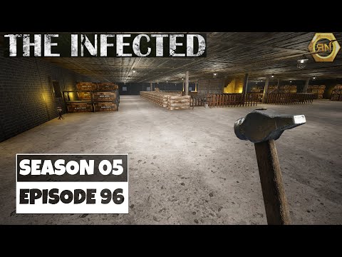 Finishing Foundation & Wall Upgrades! The Infected Gameplay [S05E96]