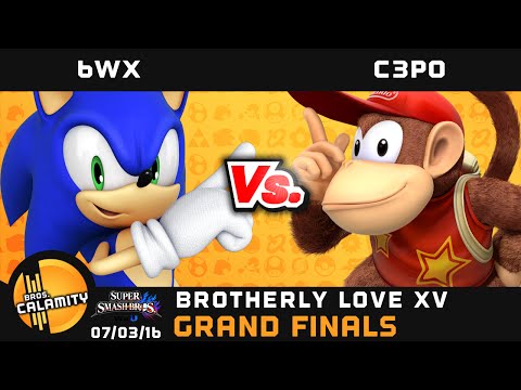BL XV | Circa 6WX (Sonic) vs GOG C3PO (Diddy) - Grand Finals - Smash Wii U