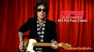Video thumbnail for GFS Electronics: Pro FUZZ Classic Footpedal- Vintage 70's Style Fuzz Pedal by GuitarfetishTV