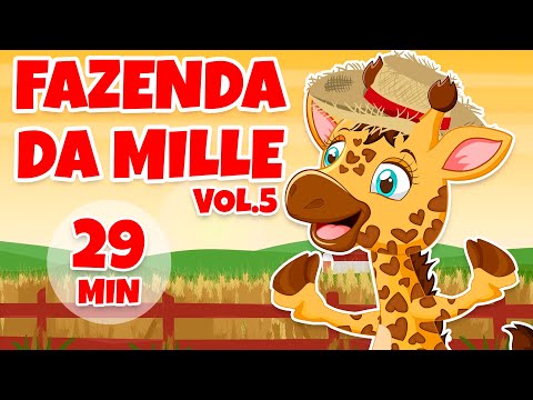 Fazenda da Mille Vol. 5 - Giramille 29 min | Desenho Animado Musical