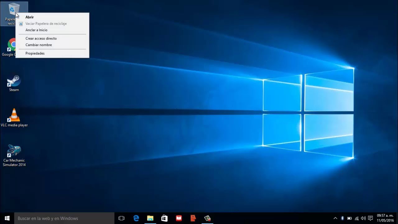 Mostrar cuadro de dialogo para confirmar eliminación Windows 10