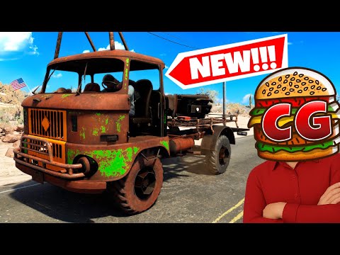 I Found a SCRAP DIESEL Truck on This Road Trip! (Drive Beyond Horizon)