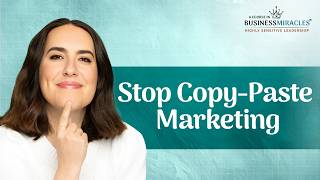 No More Marketing Formulas. HSP Entrepreneurs Must Do This Instead