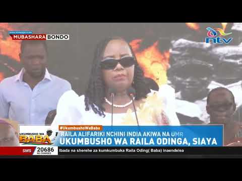 Ida Odinga: Oburu is unwell, but not seriously ill; he is alive