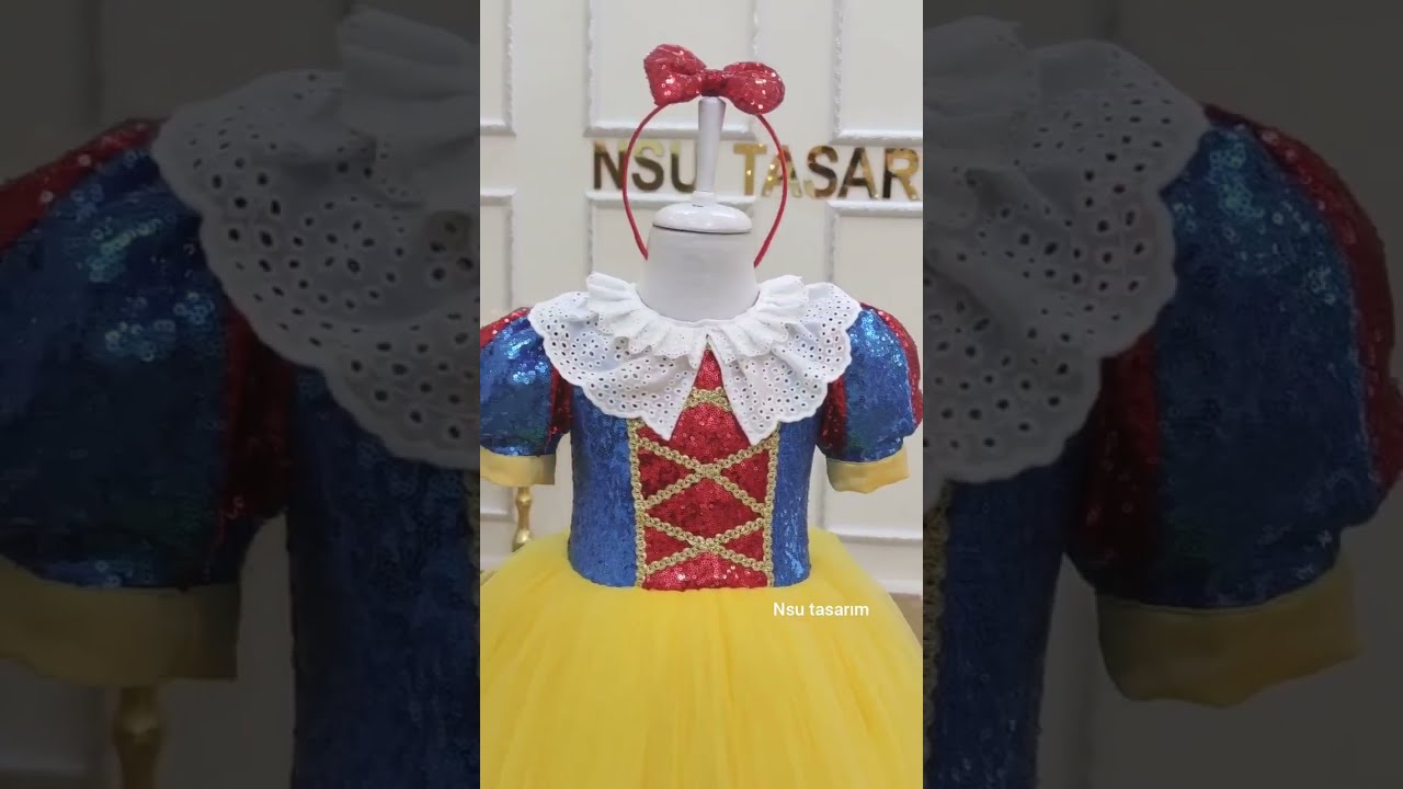 Snow White Dress. Baby Girl Dress. For Special Occasion. 1st Birthday Dress. ID: 1138741784