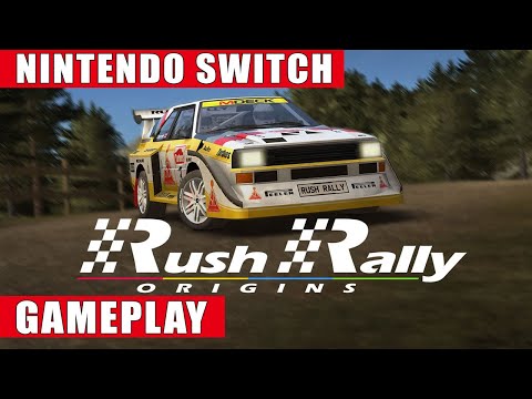 Rush Rally Origins Nintendo Switch Gameplay - YouTube