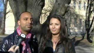 Exclusive interview with AySel &amp; Arash. (AZE 2009)