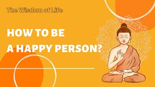 【ENG SUB】How to be a happy person? | I